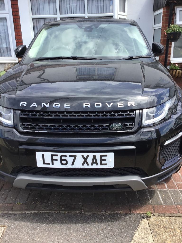 Land Rover, RANGE ROVER EVOQUE, Estate, 2017, Automatic, 1999 (cc), 5 doors, black. diesel.