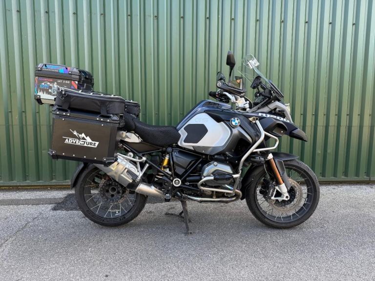 BMW R1200GS Adventure TE Low Chassis 2016 Ocean Blue Full Luggage 31k FSH