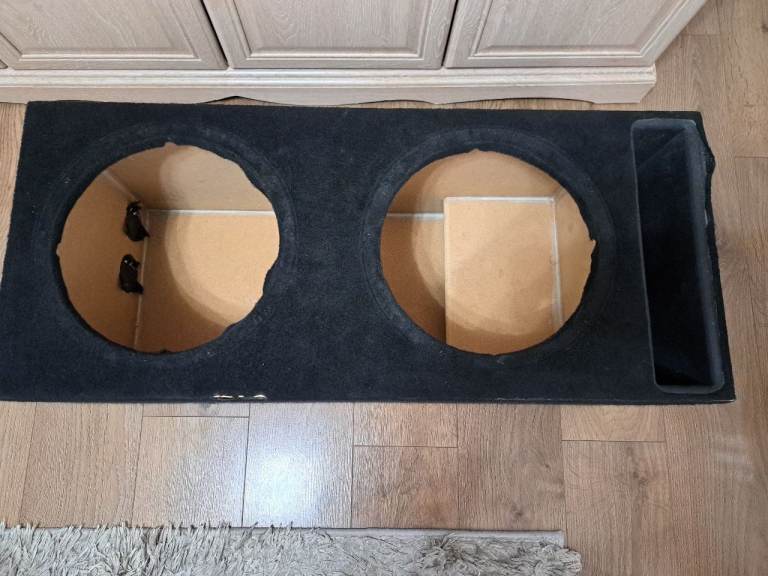 Twin 12inch subwoofer box