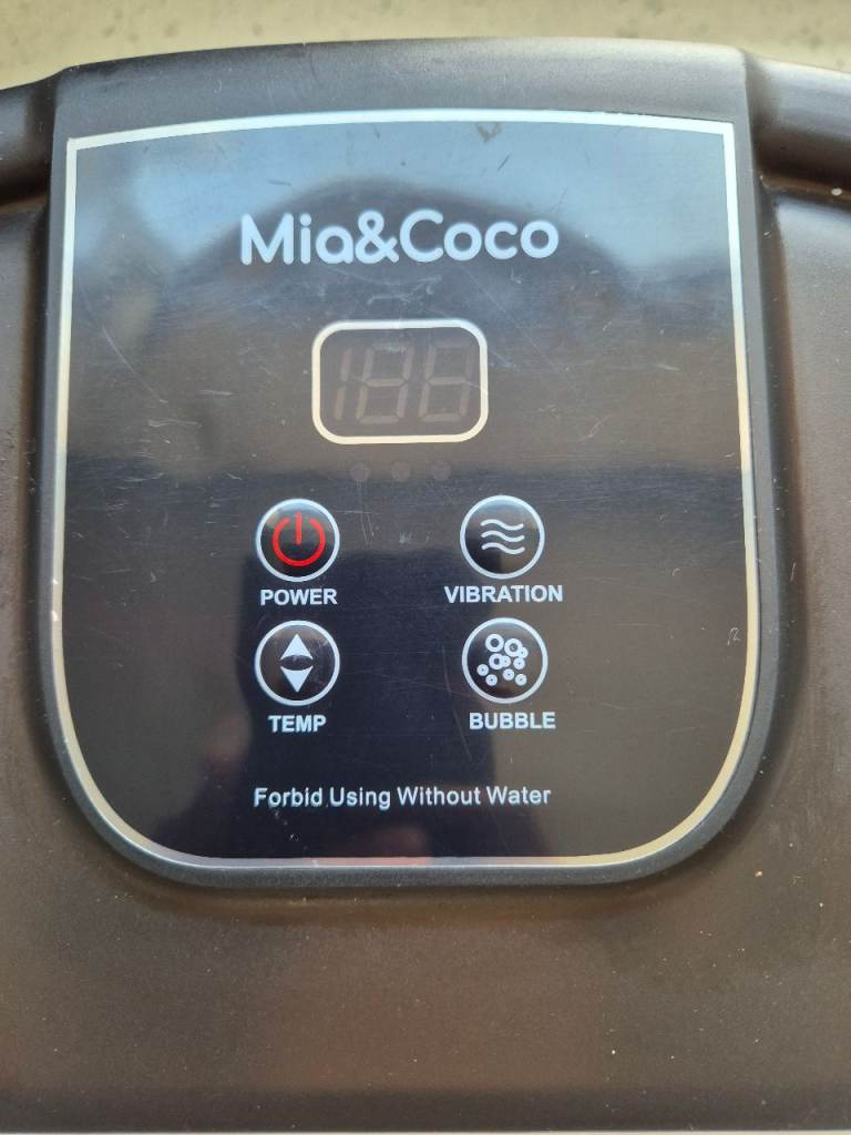 Mia&Coco Foot Spa Massager with Heat and Bubbles
