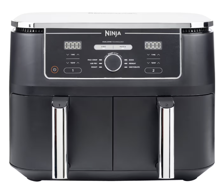 Ninja Foodi DualZone Air Fryer (2-Drawer) – 1 Year Old – Moving Sale