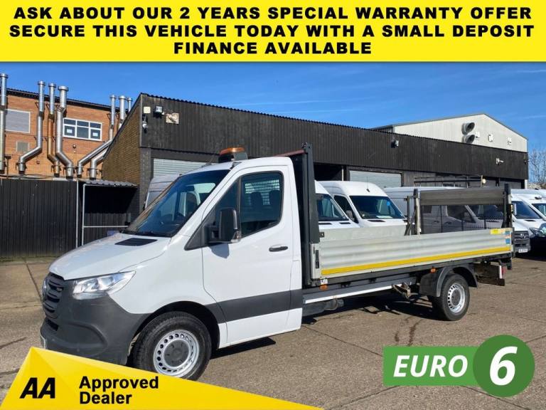 2021 21 MERCEDES-BENZ SPRINTER 2.0 315 CDI L3 PROGRESSIVE RWD DROPSIDE PICK UP F