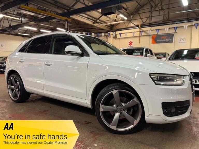  Audi Q3 2.0 TFSI S line SUV 5dr Petrol S Tronic quattro Euro 5 (s/s) (170 ps) Petrol Automatic