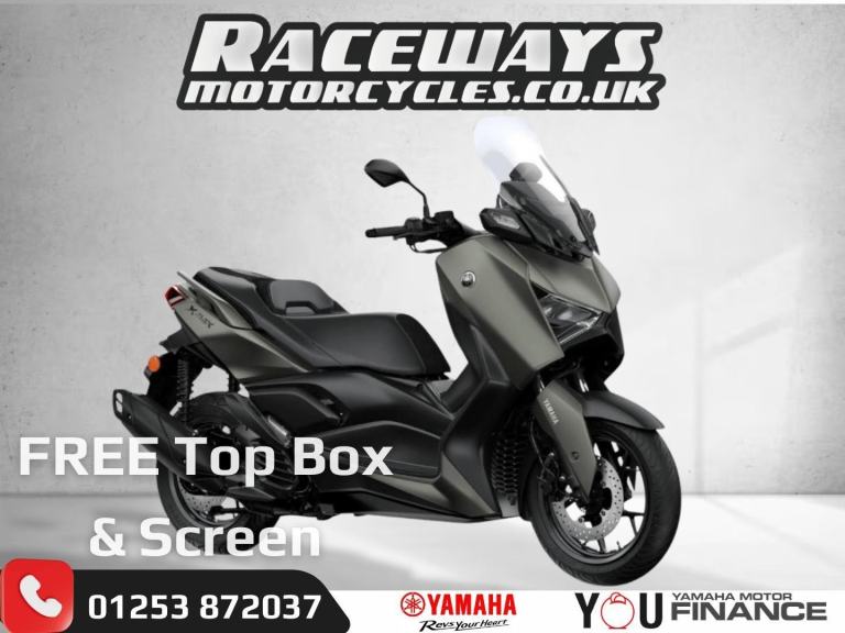 YAMAHA XMAX 125 2026 BRAND NEW EX-DISPLAY SCOOTER UNREGISTERED 125CC