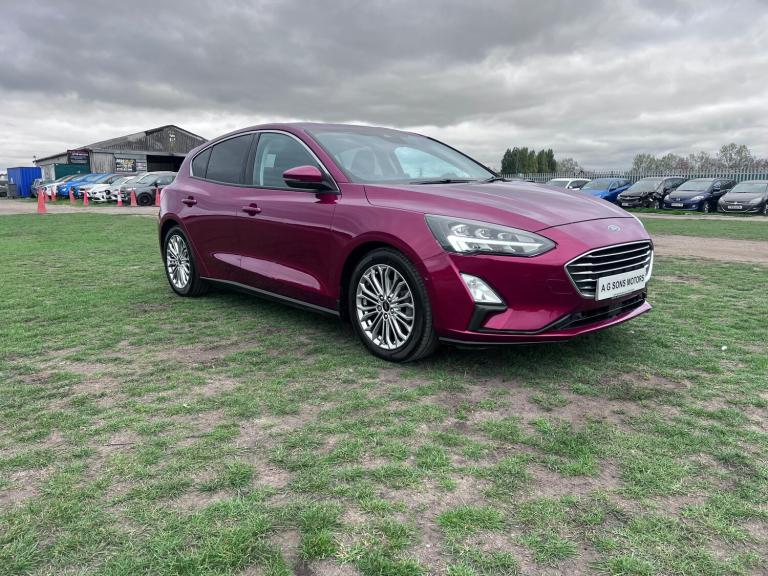 2019 Ford Focus 1.0T EcoBoost Titanium X Hatchback 5dr Petrol Manual Euro 6