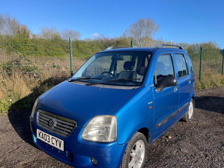 SUZUKI WAGON R 1.3 AUTOMATIC PETROL 03 REG 5 DOOR MOT DECEMBER 4TH 2026 NO ADVISORIES LOW INSURANCE 