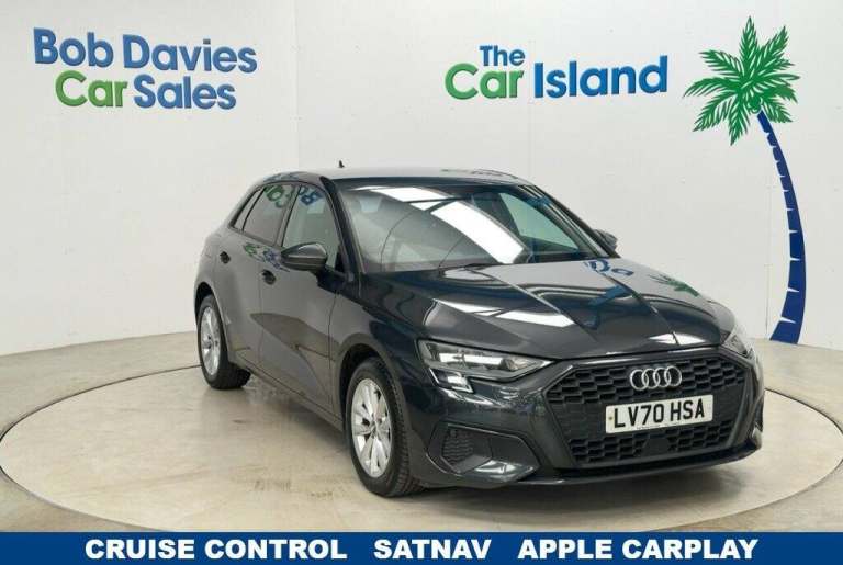 2020 70 AUDI A3 1.0 TFSI 30 TECHNIK SPORTBACK 5DR PETROL MANUAL EURO 6 (S/S) (11