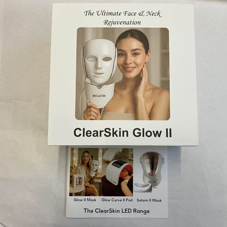 LED FACE MASK, CLEARSKIN GLOW ll