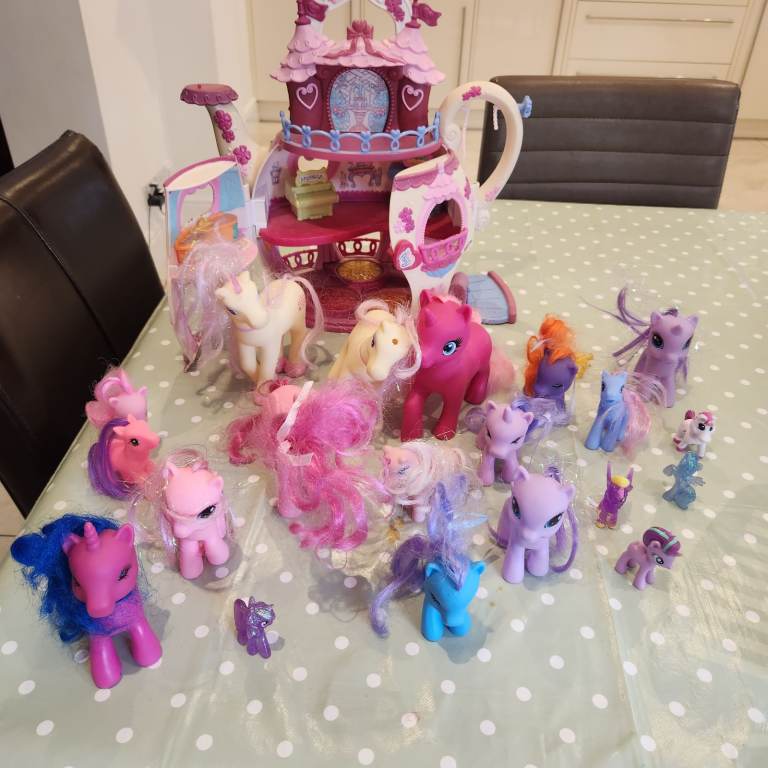 My Little Pony Vintage Rare Tea Pot Palace House. Good Condition