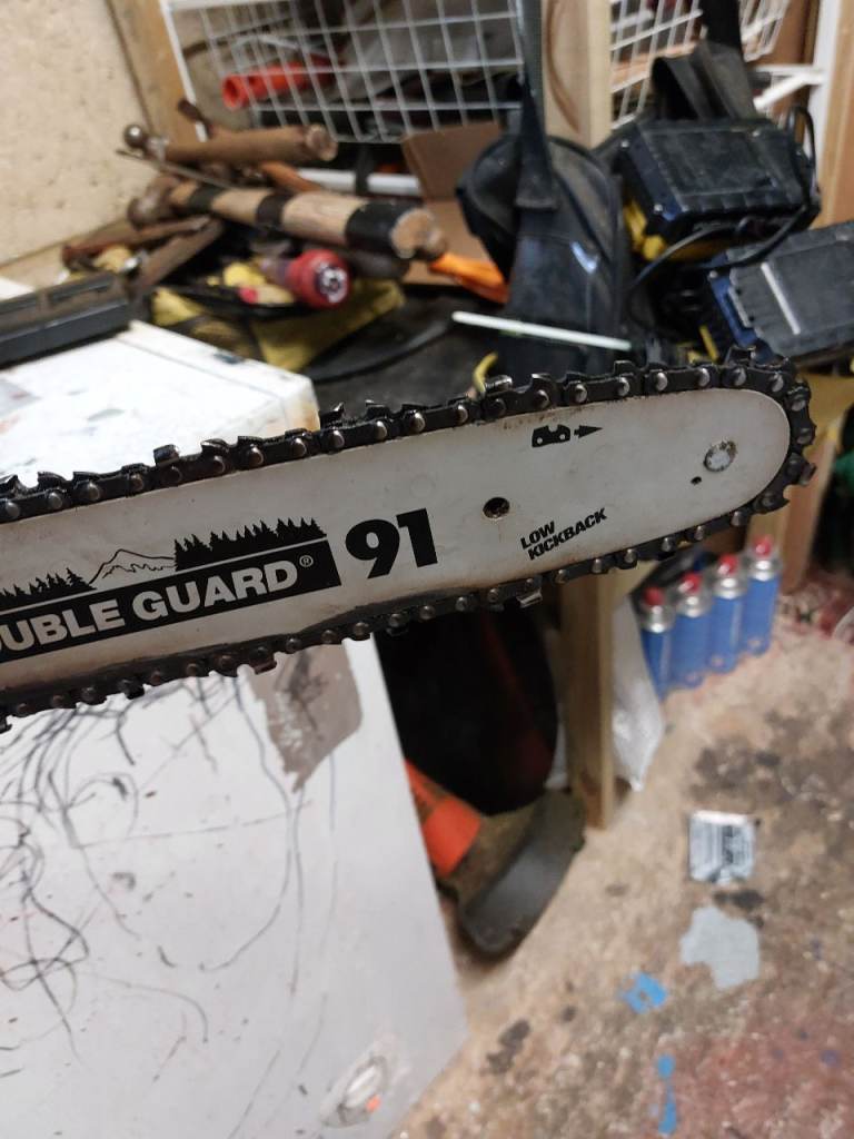 Florabest electric chainsaw.