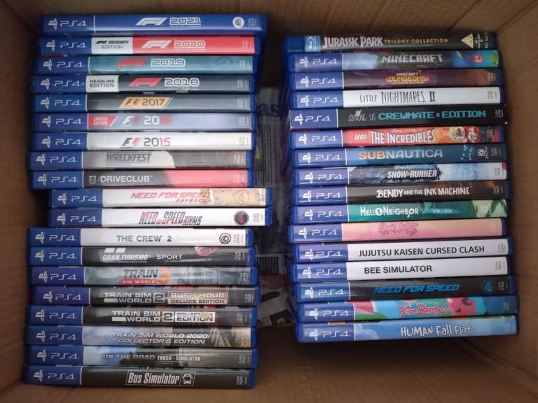 35 x PS4 Games Bundle Driving Action Adventure Sim Minecraft - Sony Playstation 4 Job Lot