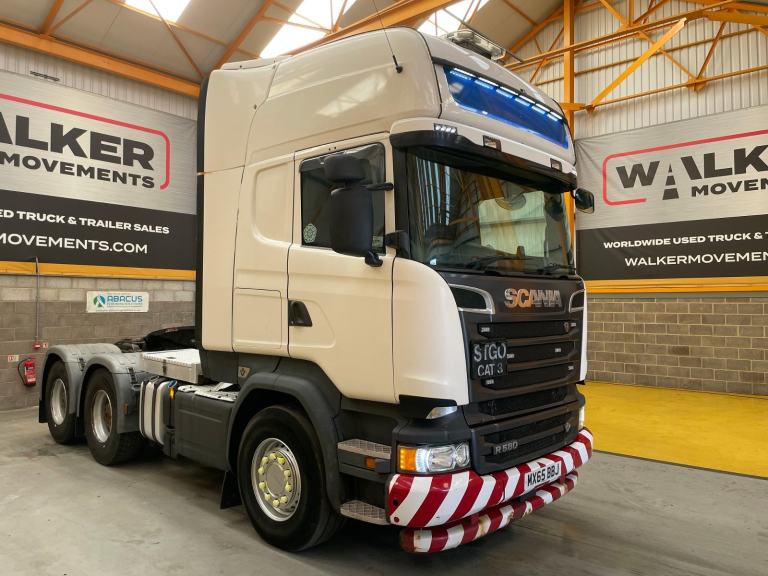 SCANIA R580 V8 *EURO 6* 6X4 150 TONNE SPECIAL TYPES TOPLINE TRACTOR UNIT