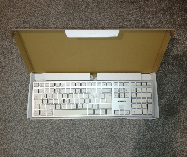 CHERRY KC 6000C for Mac – Ultra-Flat Wired Keyboard (USB-A)