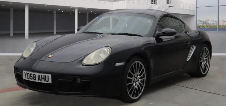 PORSCHE CAYMAN 2.7 987 Black Coupe 2008