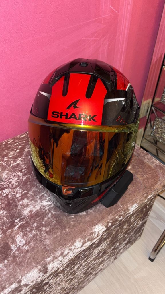 Shark motorbike helmet 