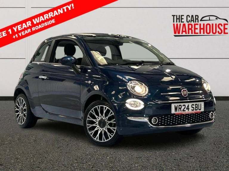 2024 Fiat 500 1.0 MHEV Top Hatchback 3dr Petrol Manual Euro 6 (s/s) (70 bhp) Manual Hatchback Pet...