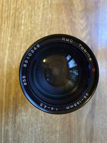 Tokina RMC 35-135mm F4-4.5 Zoom Macro lens with Olympus O/OM Mount