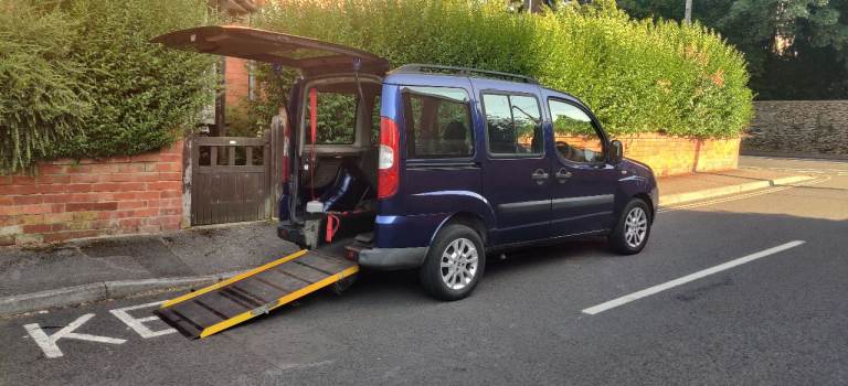 2007 Fiat Doblo 3 Seater WAV Wheelchair Accessible MOT only 61k ULEZ London Van 