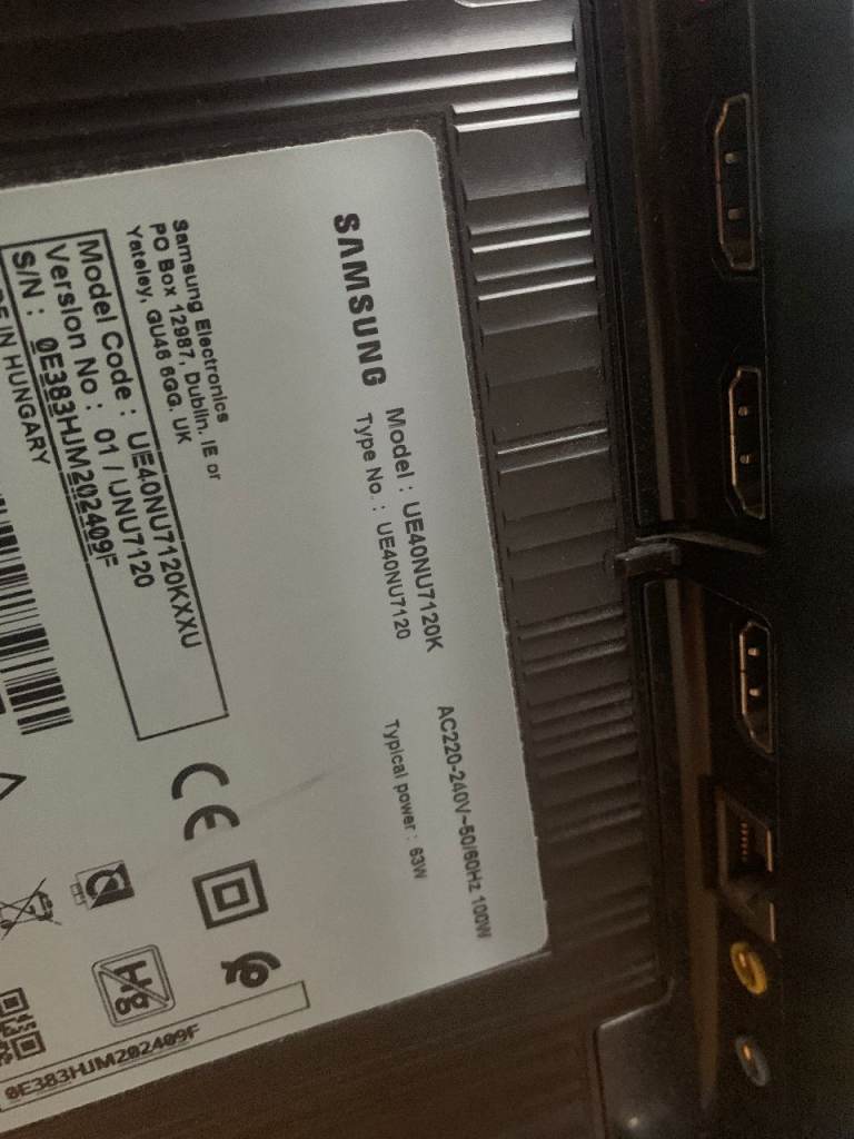 Samsung 43 Inch 4K Smart TV