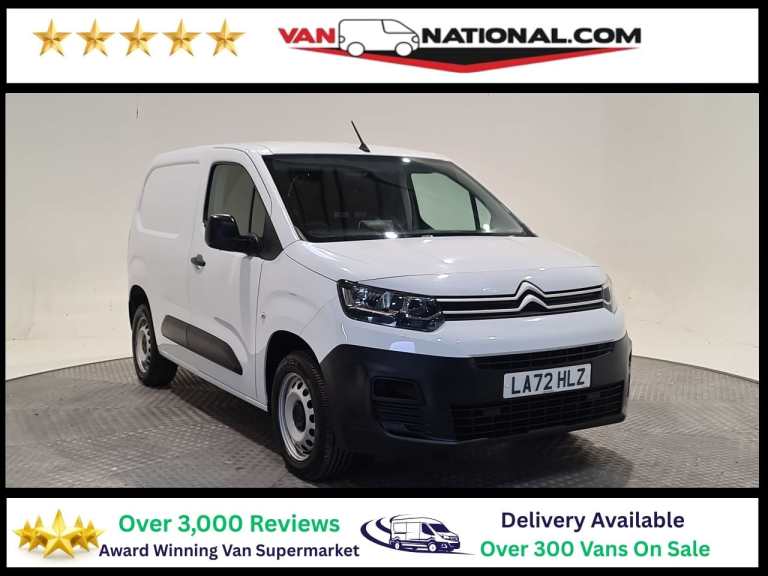 2022 Citroen Berlingo 1.5 BLUEHDI 1000 ENTERPRISE EDITION 100 BHP SWB Panel Van Diesel Manual