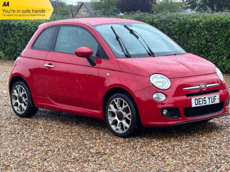 2015 15 FIAT 500 1.2 S HATCHBACK 3DR PETROL MANUAL EURO 6 (S/S) (69 BHP)