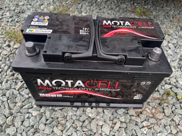 Car Van Battery 80ah AGM +1 month fully warranty 