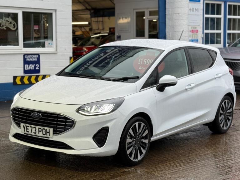 2023 Ford Fiesta 1.0 EcoBoost Hybrid mHEV 125 Titanium X 5dr, UNDER 600 MILES,  HATCHBACK Petrol ...