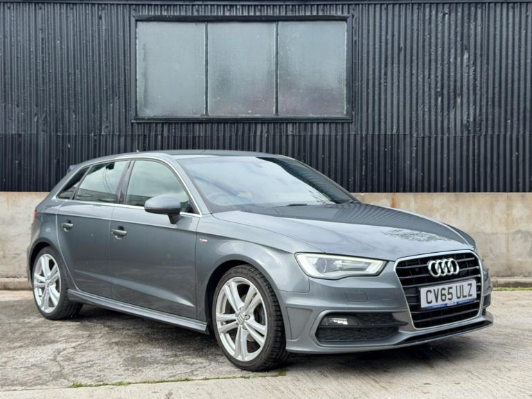 2016 Audi A3 1.4 TFSI 125 S Line 5dr [Nav] HATCHBACK PETROL Manual
