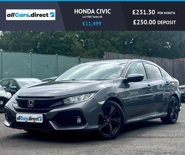 2018 Honda Civic 1.0 VTEC Turbo SR  Hatchback Petrol Manual