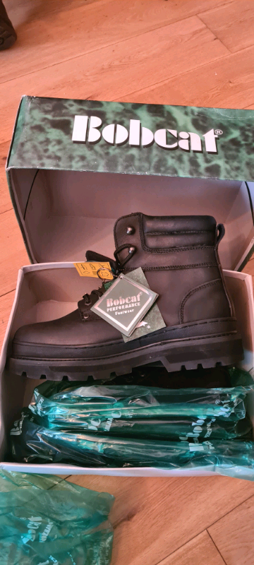 image for Bobcat leather boots new . Size 9