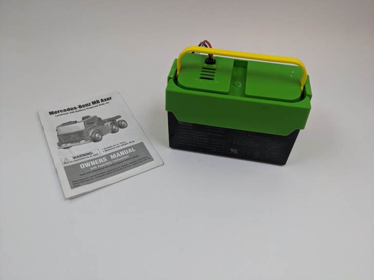 Mercedes-Benz MB Axor Licensed 24V Spare Battery (20-Hour) for Powered Ride-On Truck