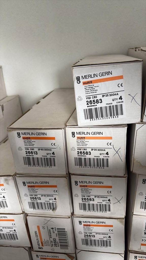 Merlin Gerin Differential Blocks