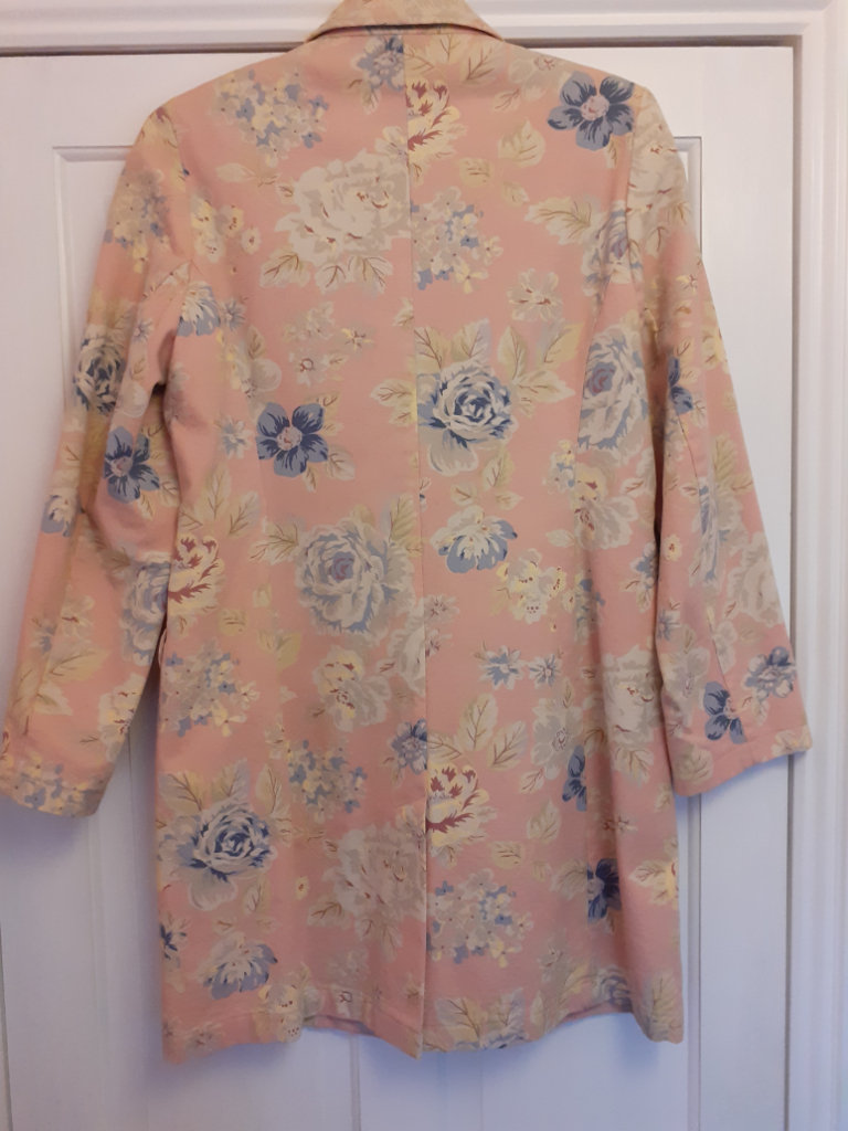Boden coat size 12 floral