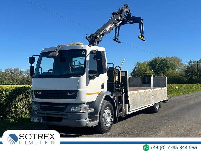 DAF TRUCKS LF55 220 4 X 2 Brick Grab Dropside Flatbed - FJ57OGB