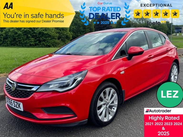 2015 Vauxhall Astra 1.4i Turbo Energy Hatchback 5dr Petrol Manual Euro 6 (125 ps) Hatchback Petro...