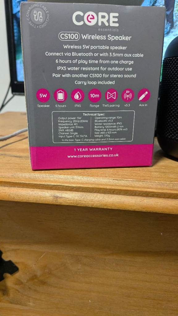 Core + speaker 