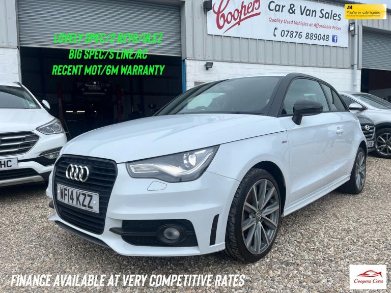 2014 Audi A1 1.4 TFSI S Line Style Edition 3dr HATCHBACK Petrol Manual