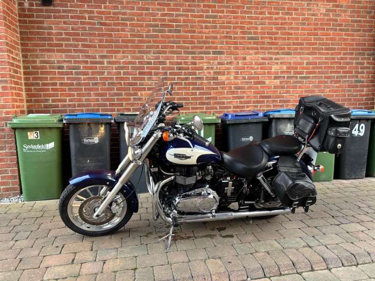 2010 Triumph Bonneville America 865 – ONLY 12,000 MILES – LOADED WITH EXTRAS – £3,950
