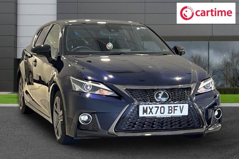 2020 70 LEXUS CT 1.8 200H F SPORT HATCHBACK 5DR PETROL HYBRID E-CVT EURO 6 (S/S)