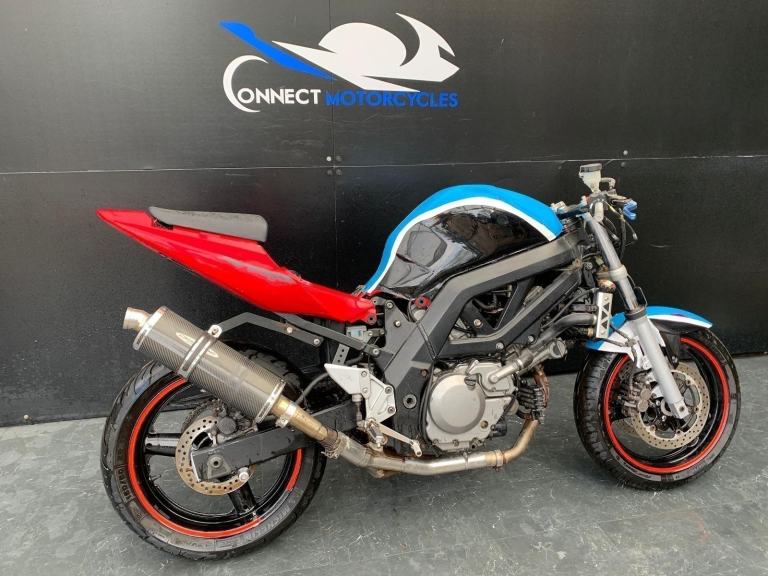 SUZUKI SV 650 2005 PROJECT BIKE HPI CLEAR WITH V5