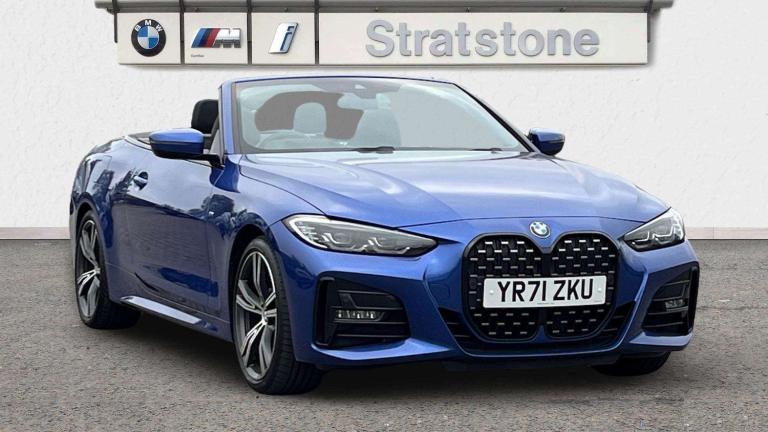 2022 BMW 4 Series 420i M Sport 2dr Step Auto Convertible Petrol Automatic