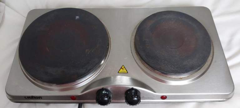 Double Electric Hot Plate Hob