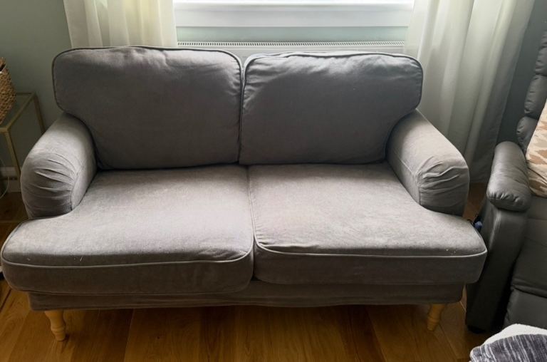 2X Two seater sofa