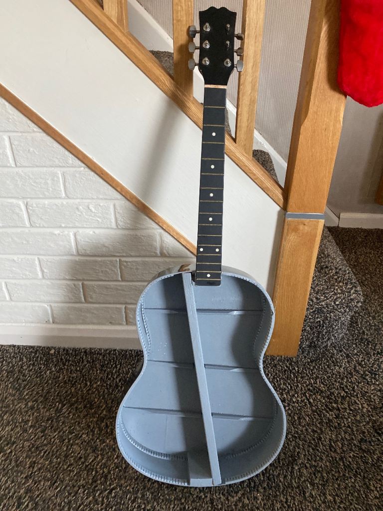 Acoustic guitar design decoration 