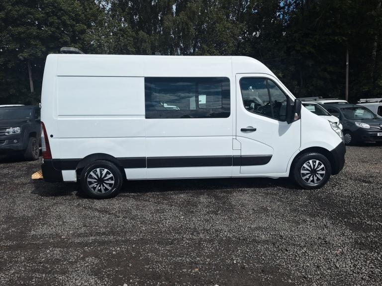 VAUXHALL MOVANO 2.3 CDTi 3500 welfare mess van mwb l2 White Manual Diesel 2019