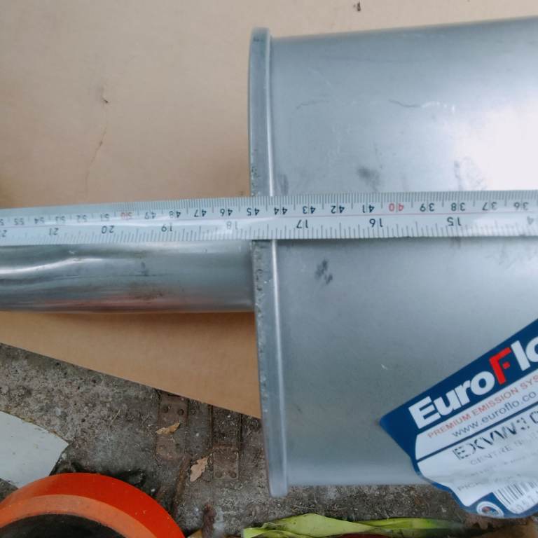 VW T4 centre silencer muffler exhaust exvw3015