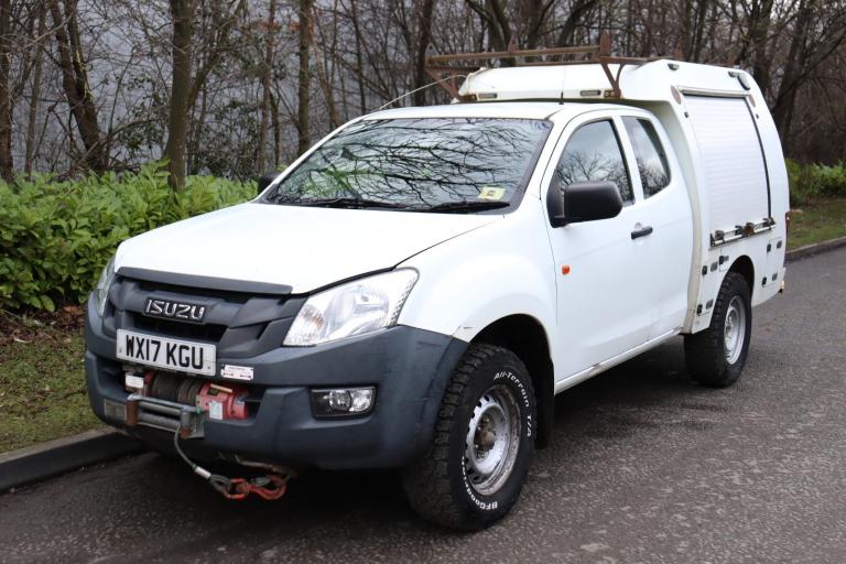 ISUZU D-MAX 2.5TD 4X4 UTILITY TRUCK (2017)