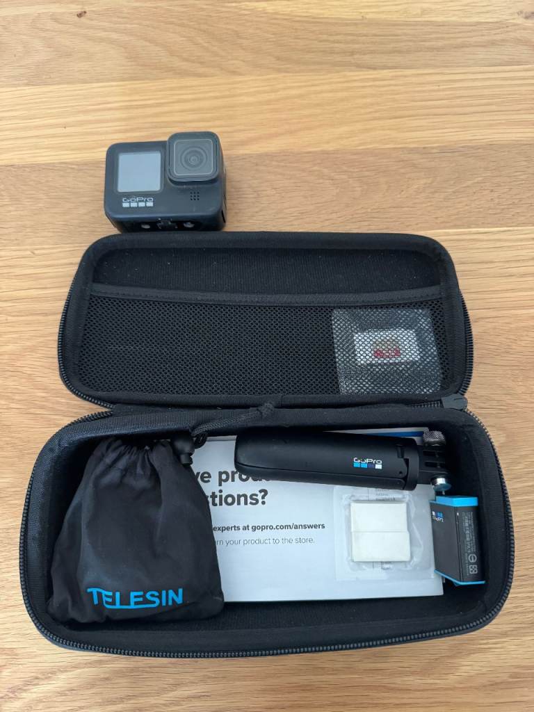 GoPro Hero 9 Black 5K Action Camera — Good Condition