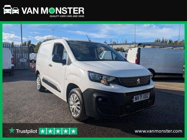 2022 Peugeot Partner 1000 1.5 BlueHDi 100 Professional Prem Van [6 Spd] PANEL VAN DIESEL Manual