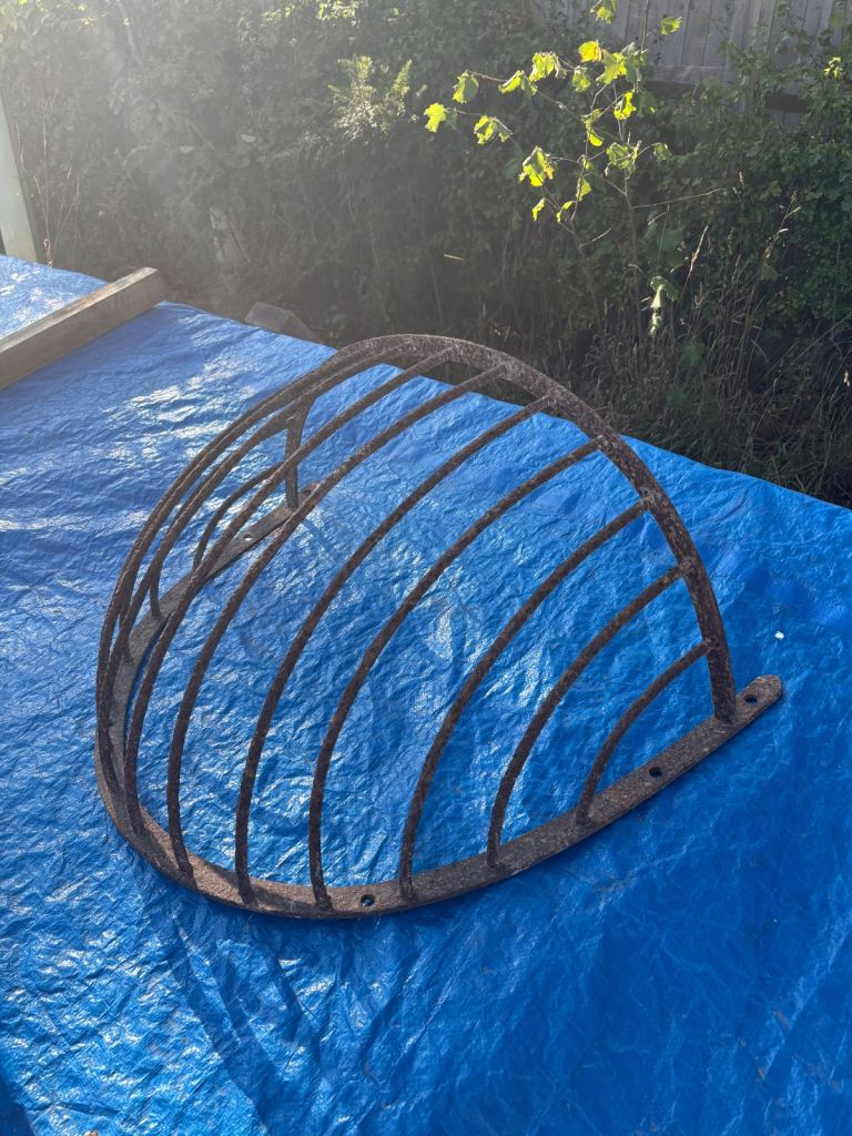 Gorgeous cast iron hay manger